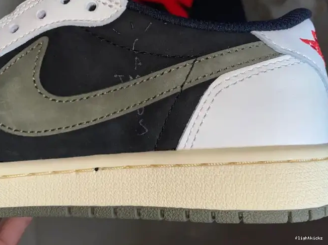Air Low x DZ4137-106 WMNS Jordan 1 Scott Olive Travis OG 0705